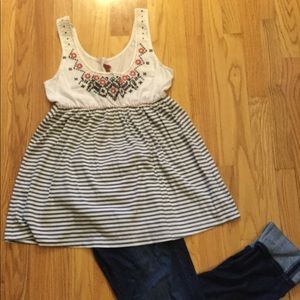 Adorable One September Anthro Stiched Tank